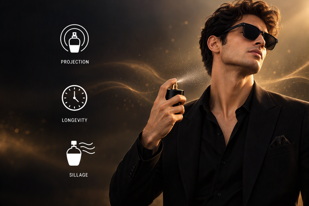 Perfume Longevity vs Projection: Why Your Fragrance Lasts but No One Smells It