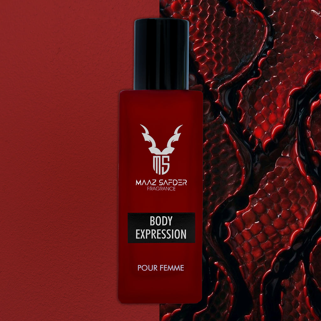 Maaz Safder body expression for women 30ml - Maaz Safder Fragrance