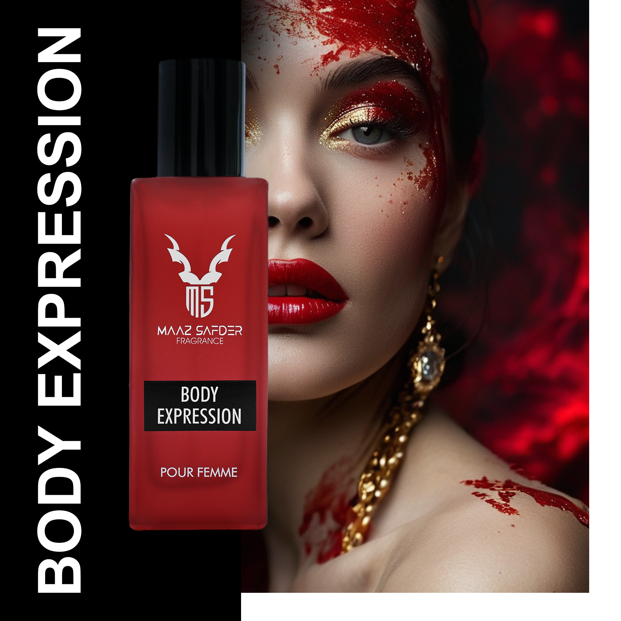 Maaz Safder body expression for women 30ml - Maaz Safder Fragrance
