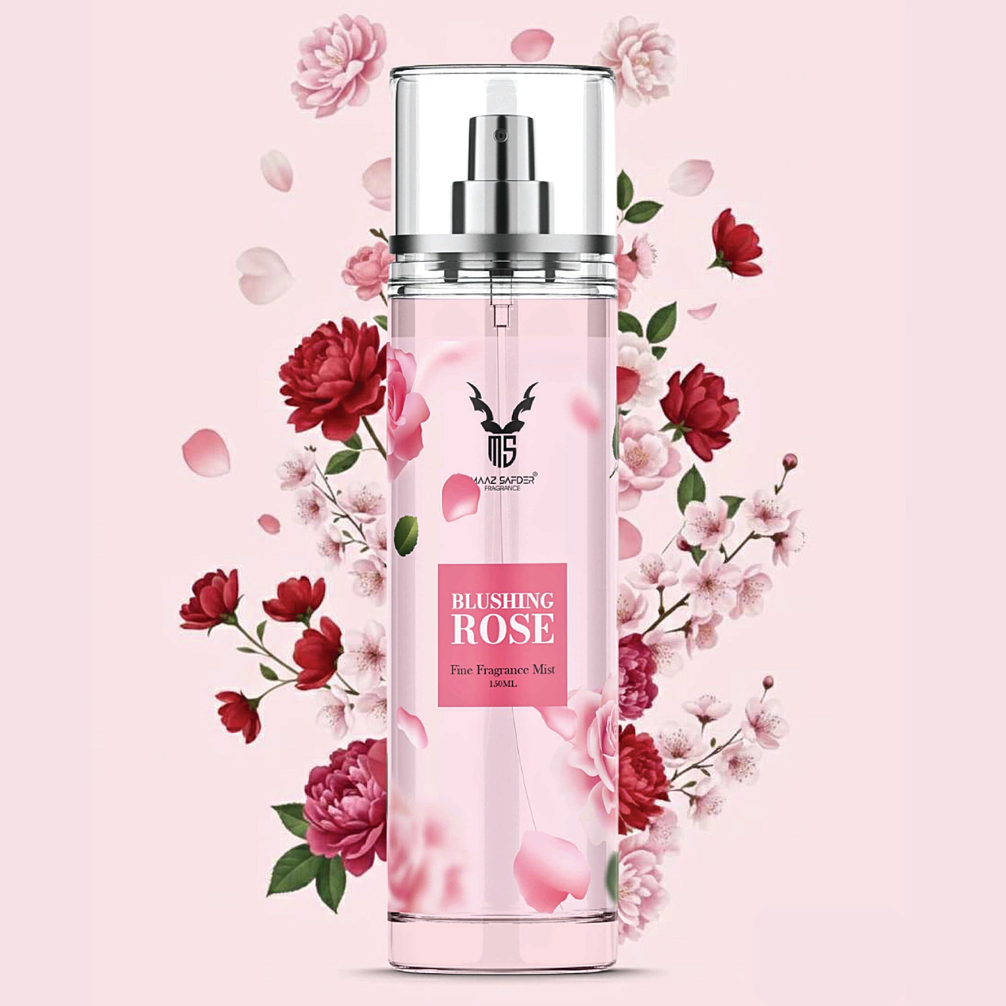 MS Body Mist Blushing Rose 150Ml