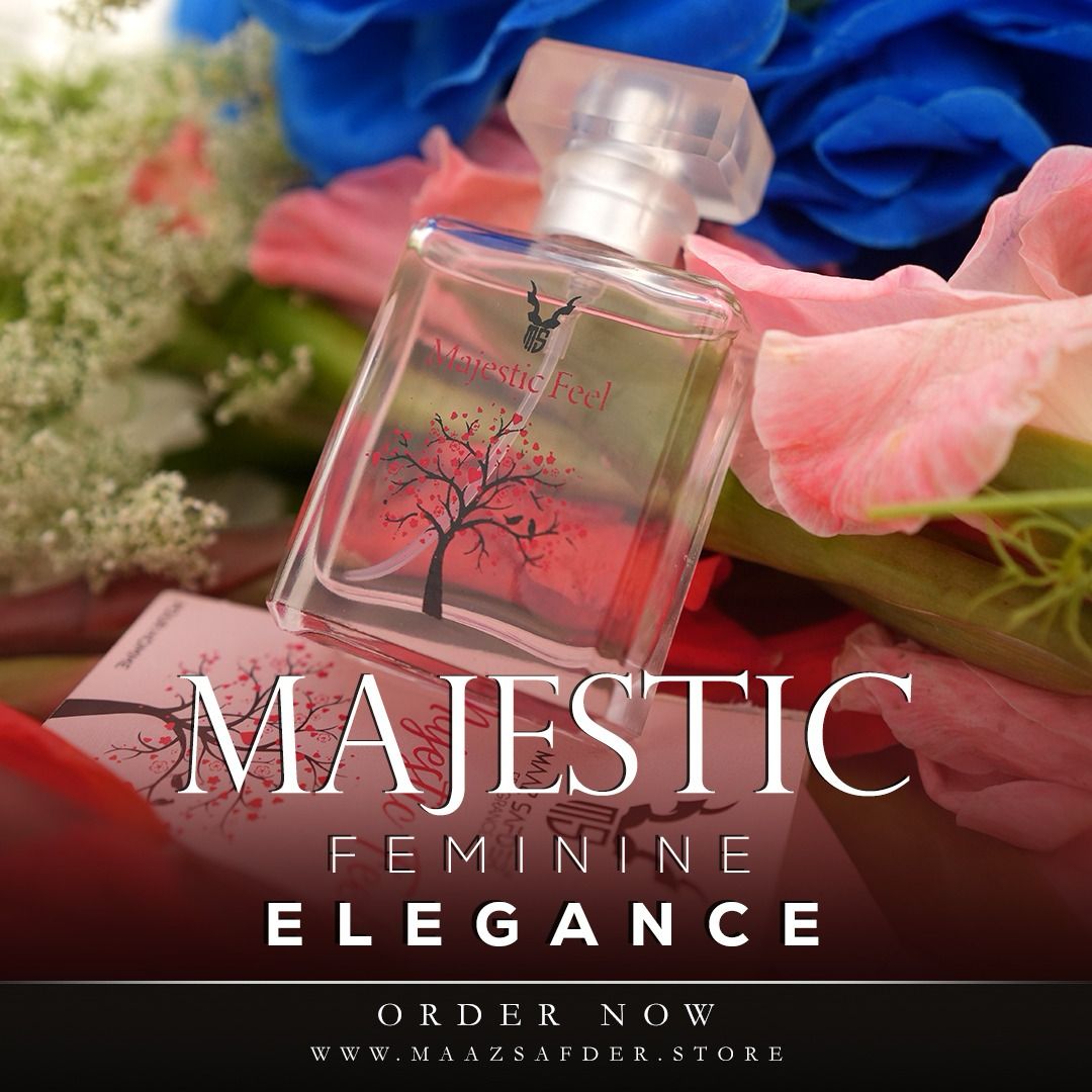Majestic Feel for women 30ml - Maaz Safder Fragrance